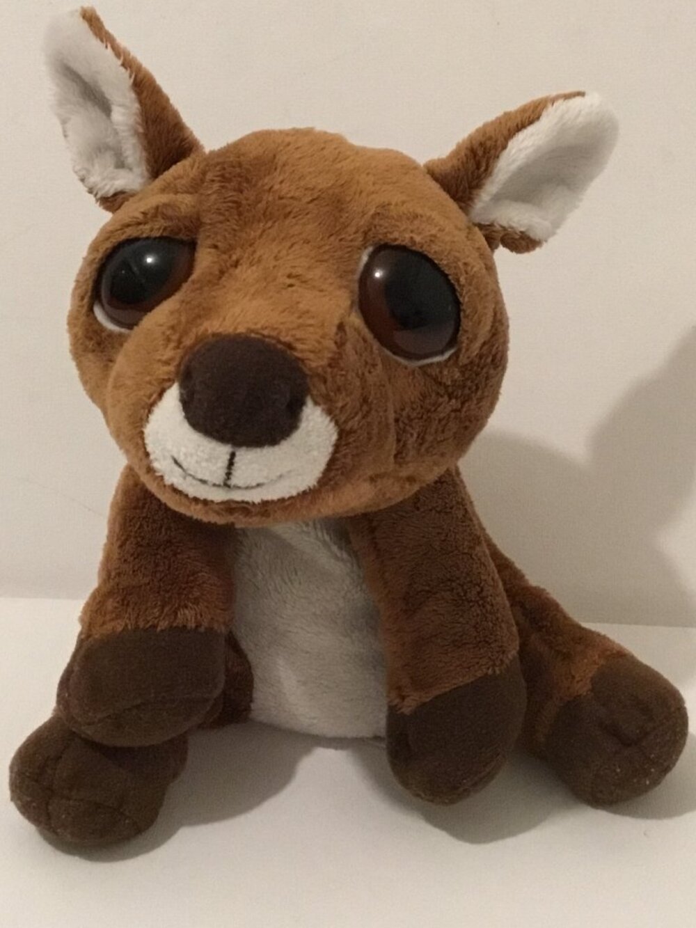 Russ Berrie Tiptoe Fawn Deer Plush 10” long - Retired (item # 85475)